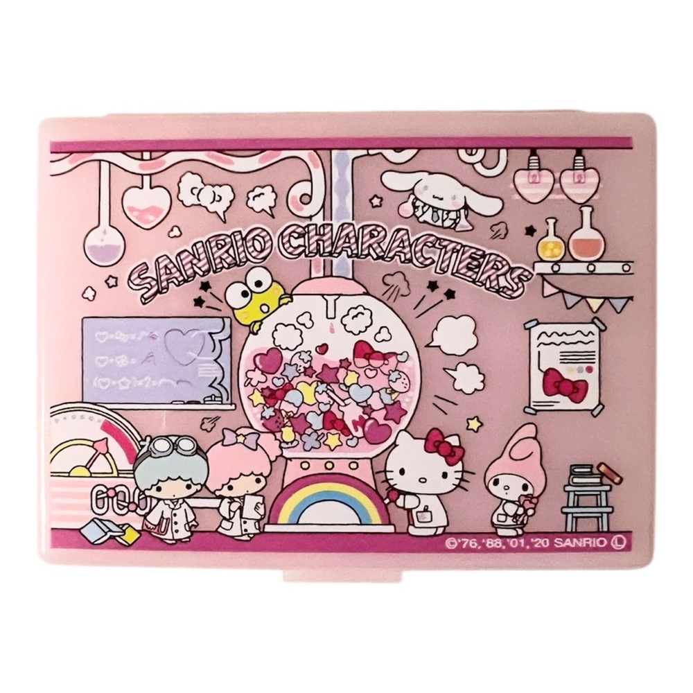 pink Sanrio pill case
